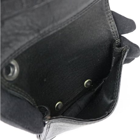 Chrome Hearts Leather Card Case with Grommet #104318