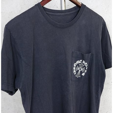 Chrome Hearts Horseshoe CH Cross CH Plus Print Pocket T-Shirt#103975