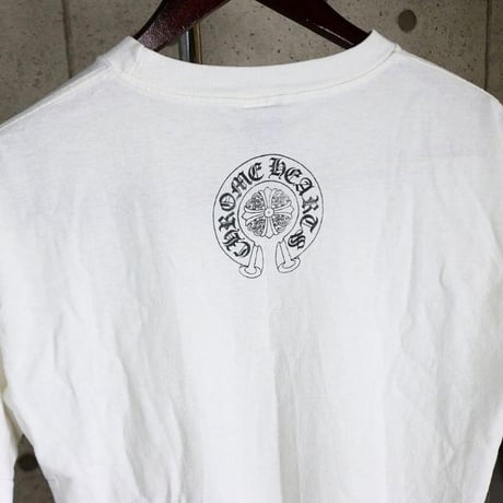 Chrome Hearts Vintage Old Vine Dagger Horseshoe Pocket T-Shirt #32102