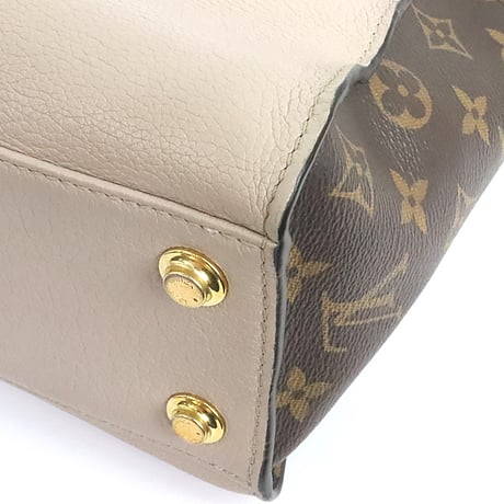 Louis Vuitton On My Side PM Handbag Monogram Canvas Calfskin Leather M57729 #19900
