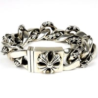 Chrome Hearts Fancy Link Large BOX ID Bracelet 13 Links #104801
