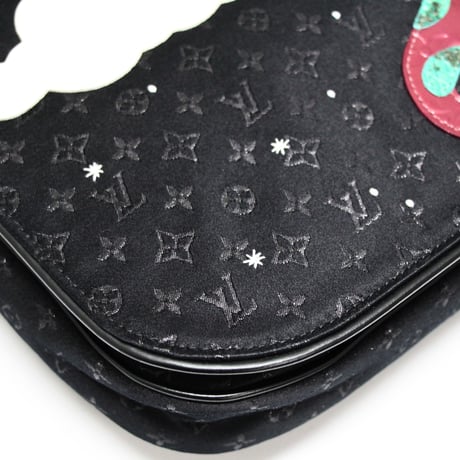 Louis Vuitton Conte de Fees Musette Shoulder Bag Monogram Satin Black M92273 #75581