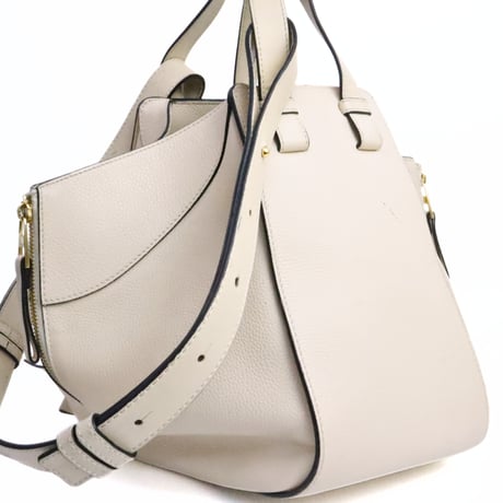 LOEWE Small Hammock Bag Leather Light Beige #19493
