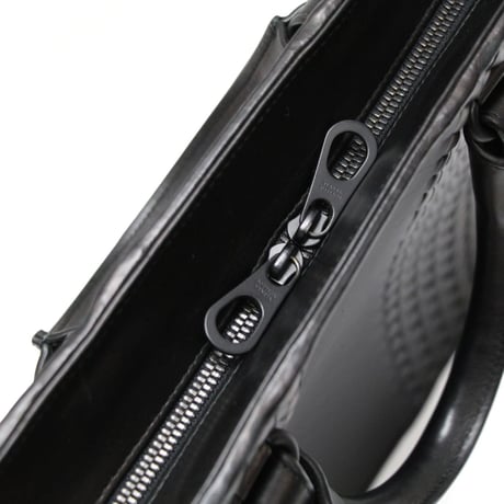 BOTTEGA VENETA Briefcase Intrecciato Mirage Leather Black #76391