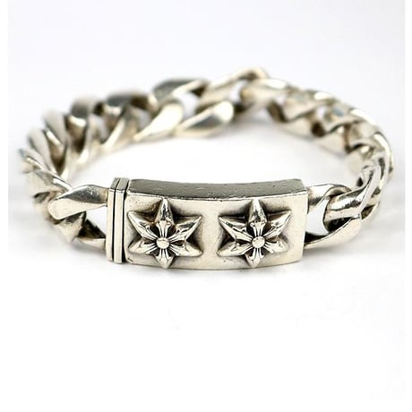 Chrome Hearts Old Star Short ID Classic Link Bracelet 14Links #104054