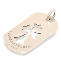 Chrome Hearts Large Cutout Cross Dog Tag Pendant #31905