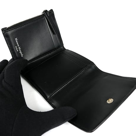Maison Margiela Four Stitches Tri-Fold Leather Wallet #31741