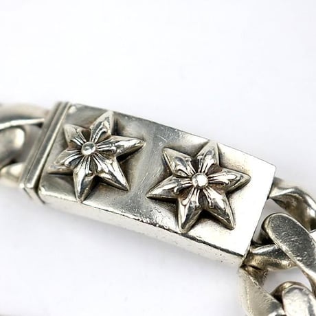 Chrome Hearts Old Star Short ID Classic Link Bracelet 14Links #104054