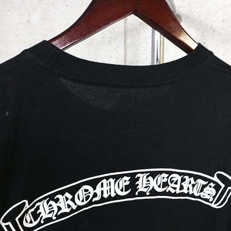 Chrome Hearts Old English Scroll Label Long-Sleeve T-Shirt #31699