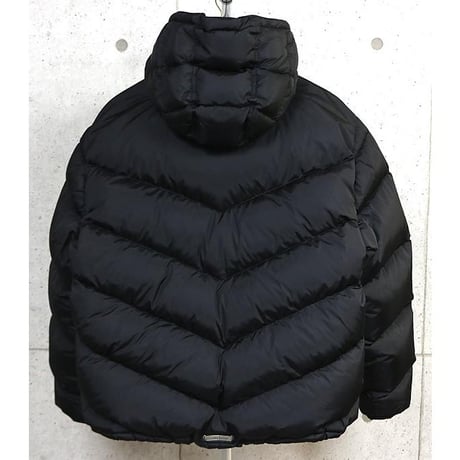 Chrome Hearts Half Dagger Zip Pullover Down Hoodie Jacket Black #104287