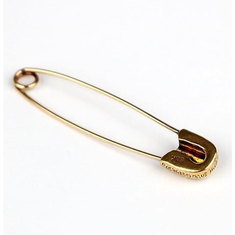 Chrome Hearts 22K Safety Pin Large Pendant #31446