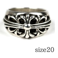 Chrome Hearts Floral Cross Ring #31433