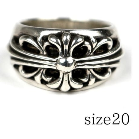 Chrome Hearts Floral Cross Ring #31433