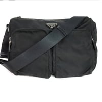 PRADA Shoulder Bag Nylon Black BT0500 #20170
