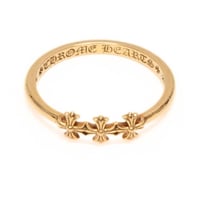 Chrome Hearts 22K Bubblegum 3 CH Plus Ring #32061