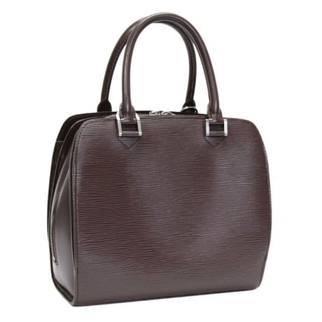 Louis Vuitton Pont Neuf Handbag Epi Leather Mocha M5205D #76617