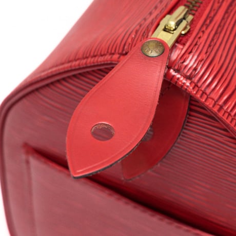 Louis Vuitton Speedy 25 Handbag Epi Leather Castilian Red M43017 #74334