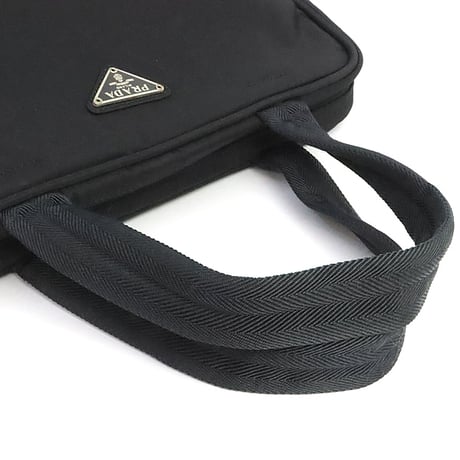 PRADA Handbag Tessuto Nylon Black ＃19524