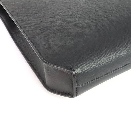 HERMES Kelly depeches 36 Briefcase Swift Leather Black #20166
