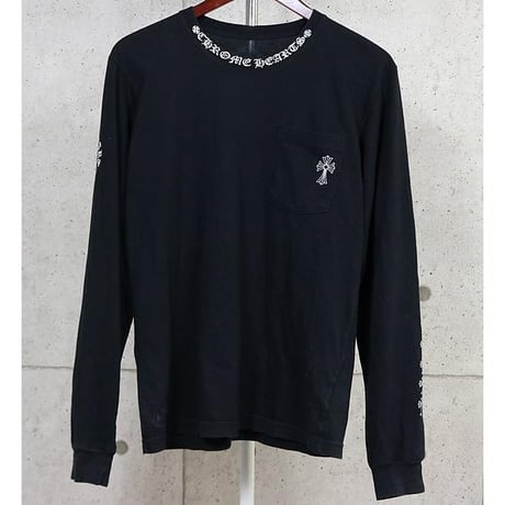 Chrome Hearts Neck Logo Long Sleeve T-Shirt #104241