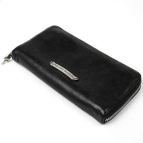 Chrome Hearts REC F ZIP #2 Flare Round Zipper Wallet #104788
