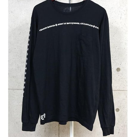 Chrome Hearts Sleeve CH Plus Print Long Sleeve T-Shirt#104089