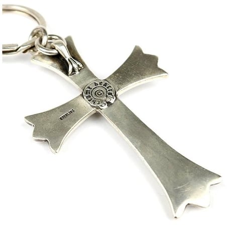 Chrome Hearts Large Cross Split Dagger Keyring #104152