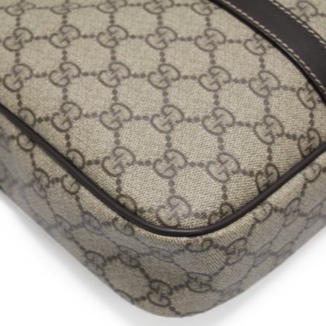 GUCCI Briefcase Supreme GG Canvas Brown #76148