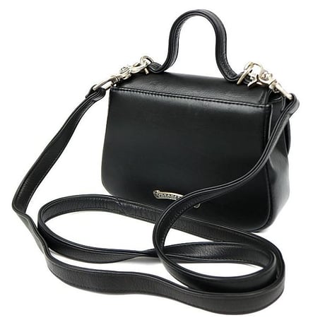 Chrome Hearts Dagger TEENER 2-Way Bag leather Black #104286