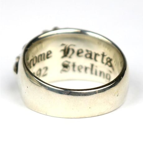 Chrome Hearts Floral Cross Ring 1P Diamond #103859