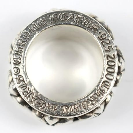 Chrome Hearts BS Fleur spinner Ring #31607