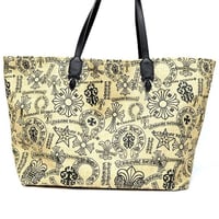 Chrome Hearts Brand New Multi Logo Straw Beach Bag #30869