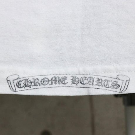 Chrome Hearts Vintage Old Vine Dagger Horseshoe Pocket T-Shirt #32102