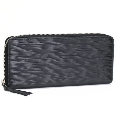 Louis Vuitton Clemence Wallet Epi Leather Black M60915 #75648