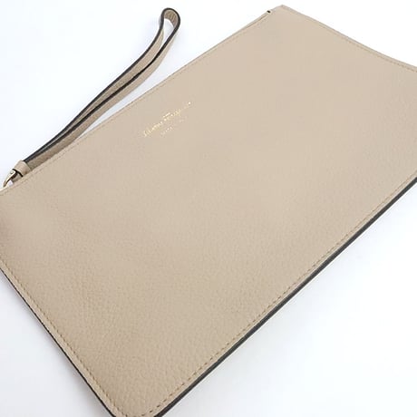 Salvatore Ferragamo Small Studio Soft Bag Leather Beige #19740