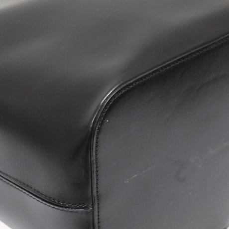 Cartier Panther Shoulder Bag Leather Black ＃75724