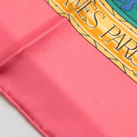 HERMES Carre 90 Silk 100% Scarf Stole "Nikko" #76223