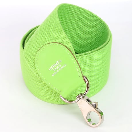 HERMES Toolbox 20 Handbag Swift Leather Apple Green #19978