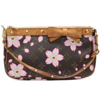 Louis Vuitton x Murakami Pochette Accessory Pouch Monogram Cherry Blossom M92006 #76146