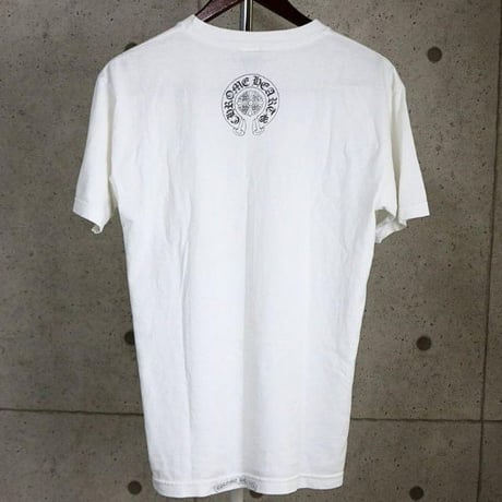 Chrome Hearts Vintage Old Vine Dagger Horseshoe Pocket T-Shirt #32102