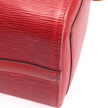 Louis Vuitton Speedy 25 Handbag Epi Leather Castilian Red M43017 #74246