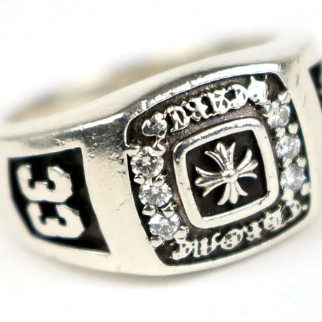 Chrome Hearts Champion Pave Diamond Small Ring #104920