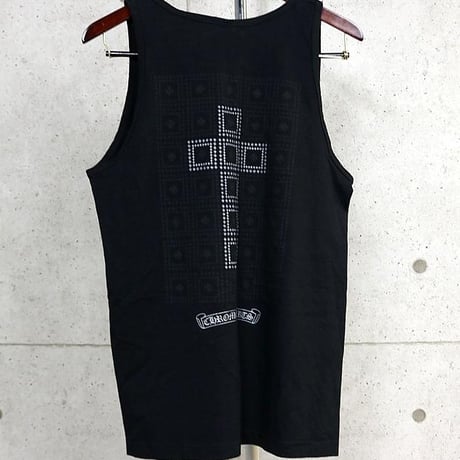 Chrome Hearts Old Vintage Framed Cross Tank Top #104091