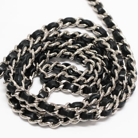 CHANEL Wallet on Chain Bag Quilted Lambskin Black #76288