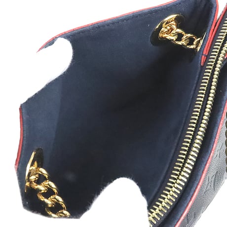 Louis Vuitton Surene BB Shoulder Bag Monogram Empreinte Marine Rouge M43750 #19503