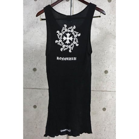 Chrome Hearts Vintage Honolulu Exclusive Horseshoe CH Shine Print Tank Top #104313