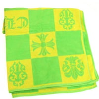 Chrome Hearts Oversized All-Over Logo Beach Towel #31001