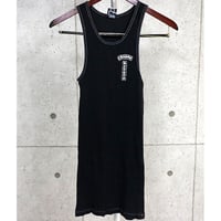 Chrome Hearts Vintage "FUCK YOU" Large Cross Print Tank Top #104310