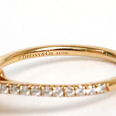 TIFFANY＆CO. Soreste Ring 18K Rose Gold Diamond #19736