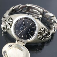 【\4,499,900】Chrome Hearts Rolex Air King Old CHX Covered ID Classic Chain ＃31076